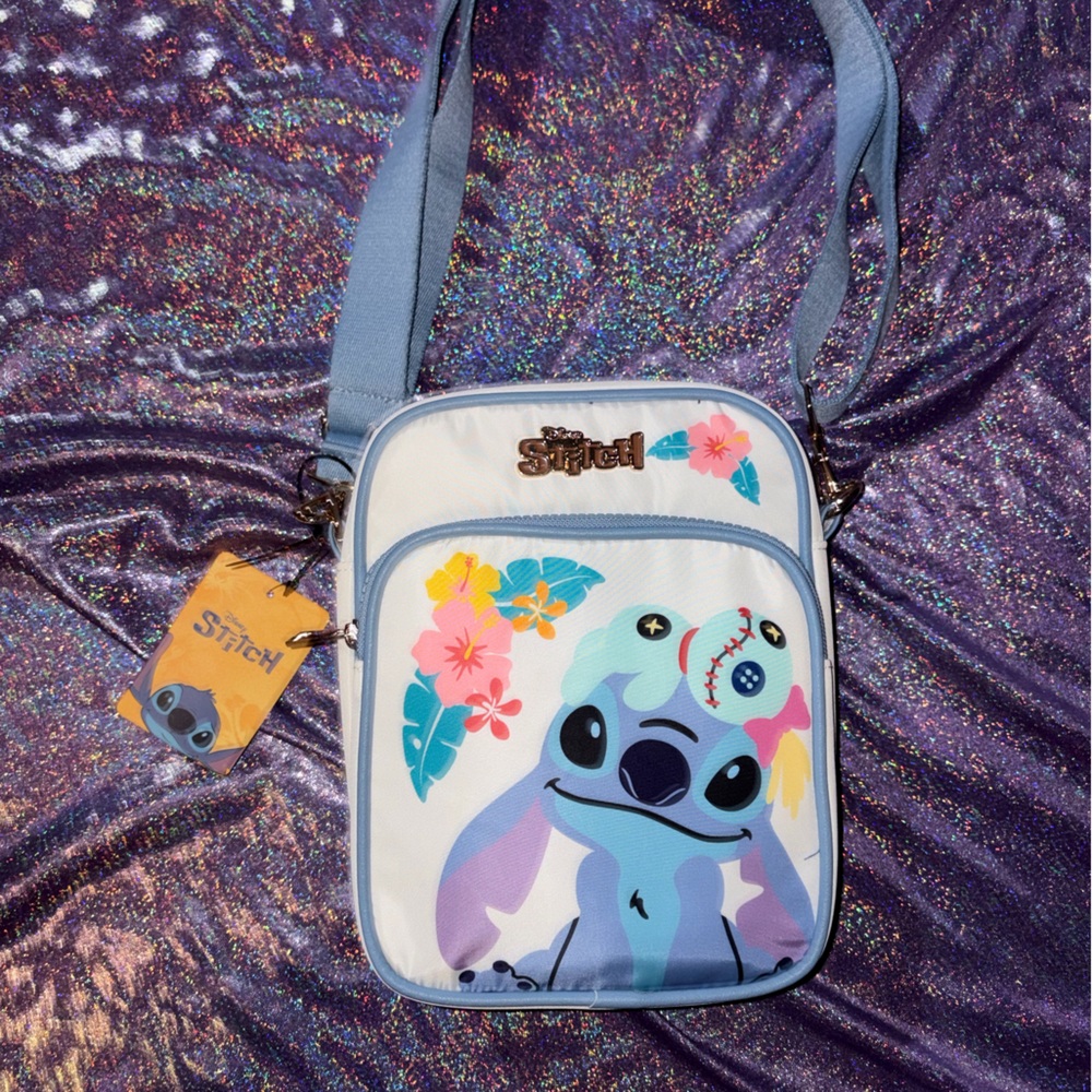 Disney Bioworld Stitch Crossbody Bag